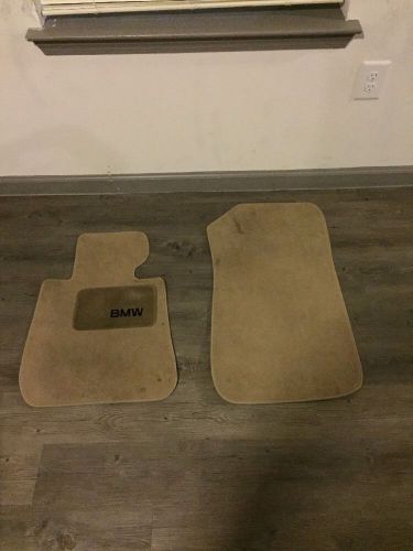 Bmw front floor mats (beige)