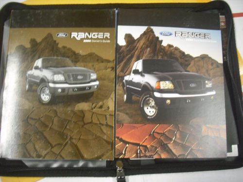 2004 ford ranger  owners manual &amp; case