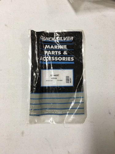 Sell Mercury Marine/Mercruiser New OEM SCREW 10-44387 In Bena, Virginia ...