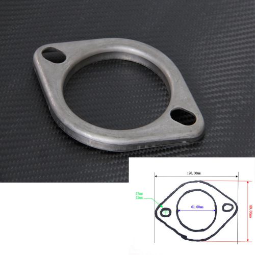 Stainless steel header exhaust collector flanges free shipping best quality a