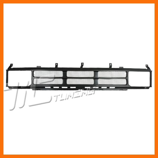 87-89 nissan pathfinder e se xe d21 pickup front plastic grille body assembly