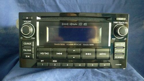 2015 subaru clarion model pf-3630 part number 86201va620 xm,fm,am, bluetooth, hd