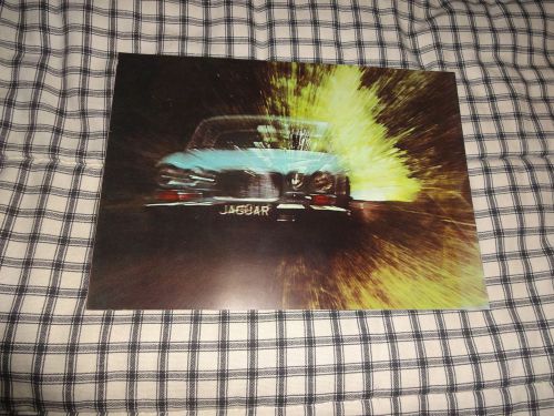 1969 jaguar xk-e  &amp; xj sedan sales brochure us version nos excellent