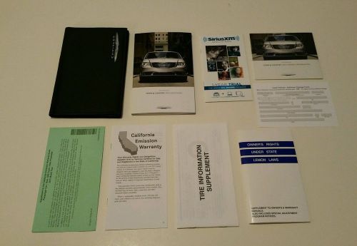 2015 chrysler town and country owner manual. free shipping. new w/case &amp; dvd