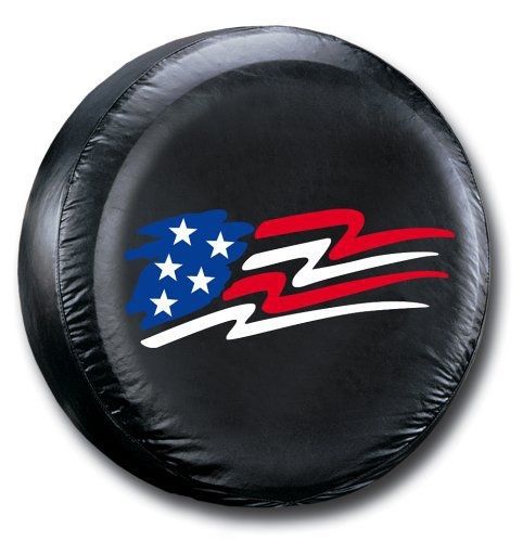 American flag spare tire cover