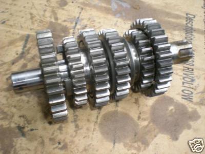 1984 honda cr125 cr125r transmission main shaft