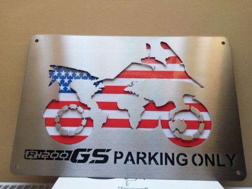 Bmw r 1200 gs parking sign - unique moto gadget