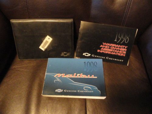 1998 chevrolet chevy malibu  -  owners manual