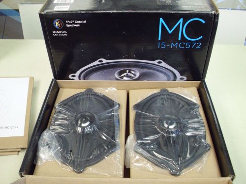 Memphis 15-mc572 100w 5&#039;&#034; x 7&#034; pair  mclass coaxial full range speakers