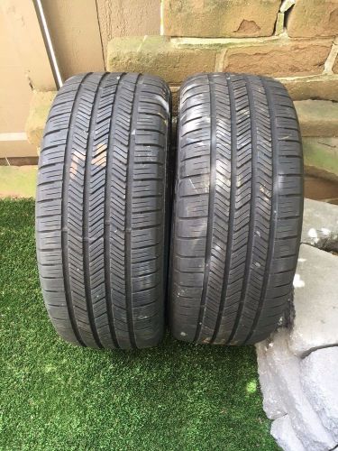 2 used 245/45/19 goodyear eagle ls-2 run flat tires - bmw 245/45r19 70% tread