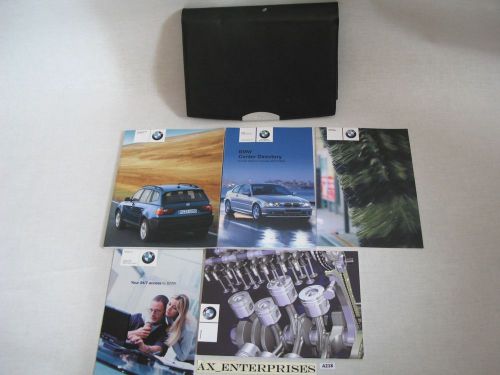 2003 - 2004 bmw e83 x3 2.5i 3.0i sport utility owners manuals books set # a218