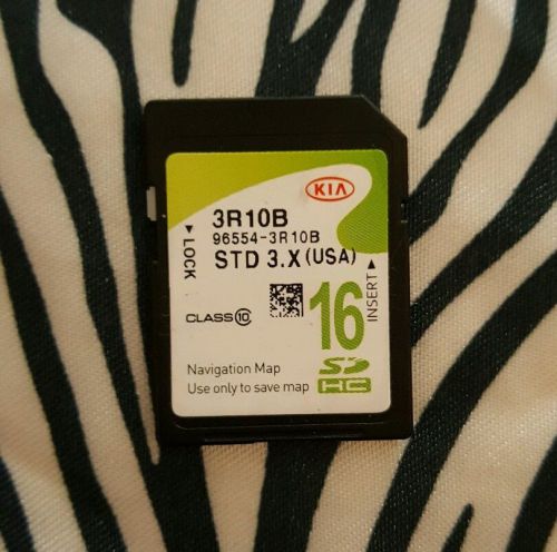 2016 kia cadenza navigation sd card oem usa maps 3r10b