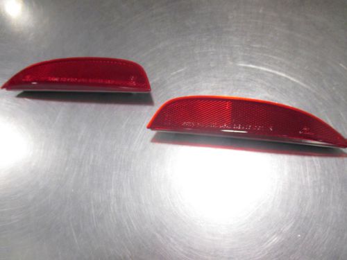 Mazda rx-8 new oem driver left and passenger right rear bumper reflectors