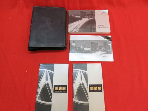 2002 acura tl owners manual guide book