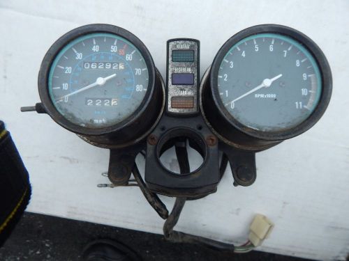 Speedometer &amp; tach - 1980 kawasaki kz 250 d
