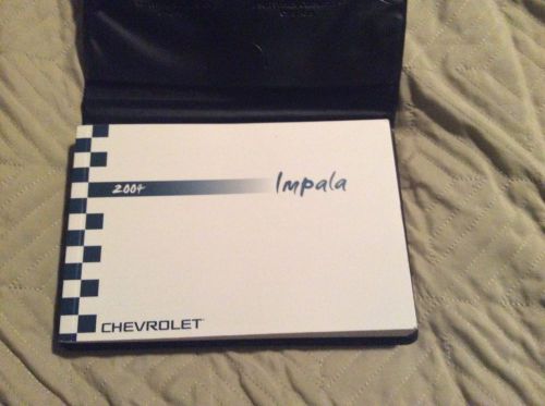 New 2004 chevrolet impala owner&#039;s manual