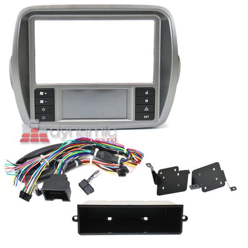 Scosche gm5201ab single/double din  dash kit for 2010-2013 chevrolet camaro new