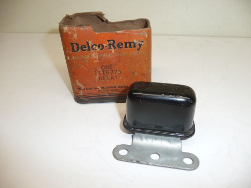 Nos 1938-55 delco remy 1116775 3 hole bracket horn relay 1953-55 corvette