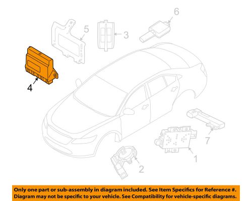 Ford oem alarm system-control module aa5z15k602f