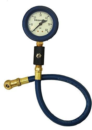 Intercomp 360070 (0-60 psi) 2.5&#034; deluxe air pressure gauge