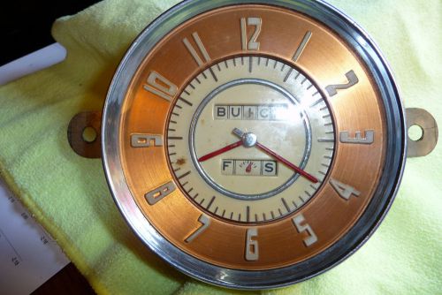 1946-48 buick clock