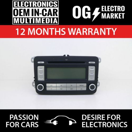 Vw golf passat oem car radio media audio rcd300 mp3 rcd 300 mp3 1k0035186ad