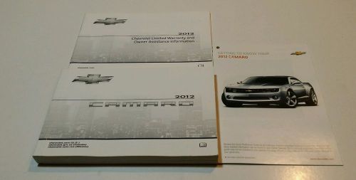 2012 camaro owners manual supersport 2ss 1ss 2lt 2ls 1lt 1ls v8 6.2l v6 3.6l