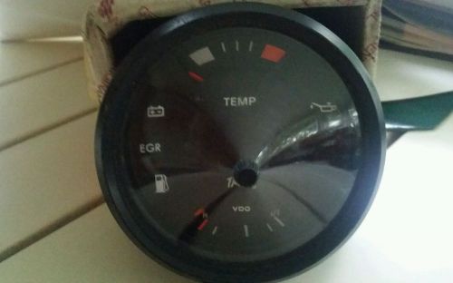 Porsche 924 fuel, temp, egr, battery, oil oem gauge