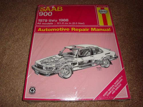 84010 (980) haynes repair manual saab 900