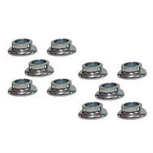Tapered rod end reducers / spacers 1/2&#034;id x 1/2&#034; 10 pack imca heims misalignment