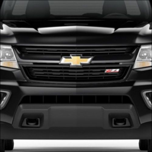 Brand new genuine oem gm accessory black radiator grille 2015-2016 colorado