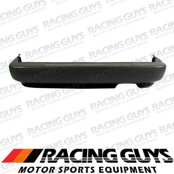 91-94 nissan sentra rear bumper cover dark gray new facial plastic ni1100230