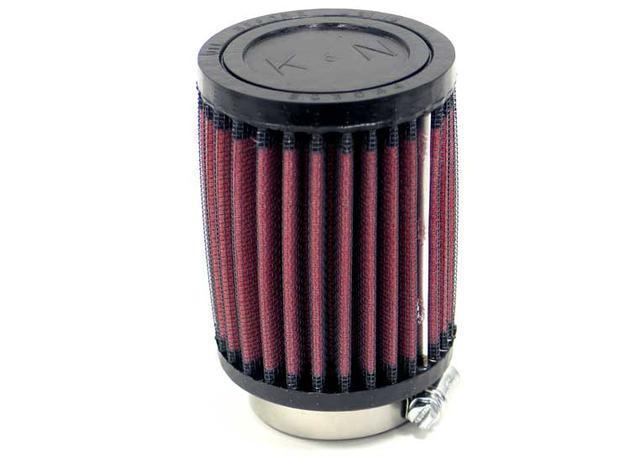 K&n ru-0400 48mm id round straight universal clamp-on air filter 3in. diameter