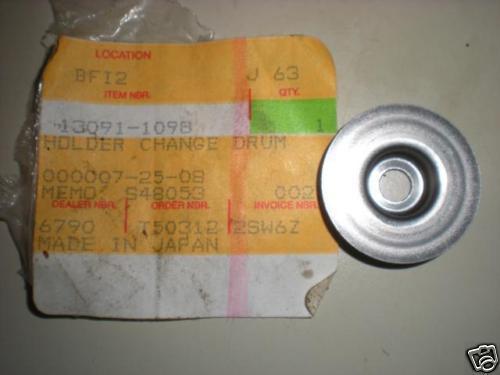 Nos kawasaki kx60 kdx80 shift drum holder 13091-1098