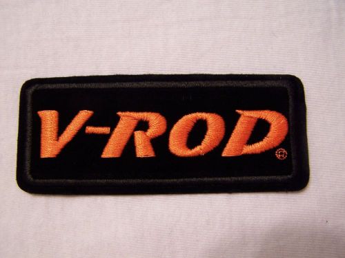 #1257  harley motorcycle vest patch v-rod  em104642