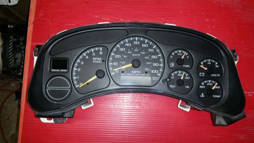 Silverado 2001  speedo cluster  chevy  gmc