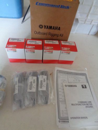 Yamaha 6xs-we83r-40 4 round gauge comand link kit