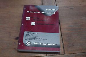 Monte carlo lumina cutlass w platform book 1 1997 chevy shop service manual