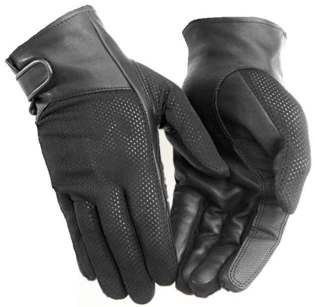 River road pecos mesh motorcycle gloves black sm/small