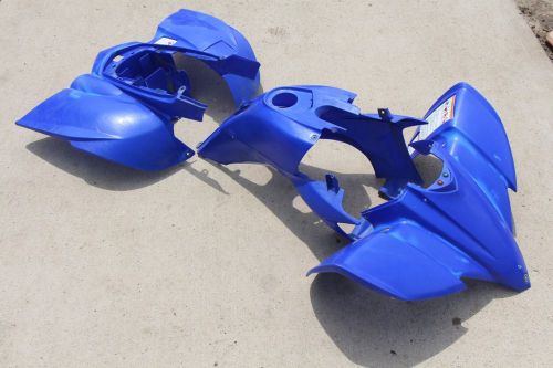 Yamaha yfz450 fenders plastics body front rear yfz 450 2004-2008 blue z-55