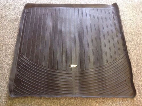 Bmw oem e70 x5 black all weather rubber cargo mat/trunk liner