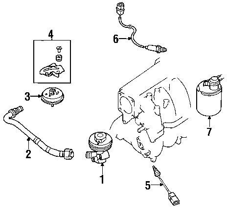 Nissan\infiniti 2269064y12 genuine oem oxygen sensor