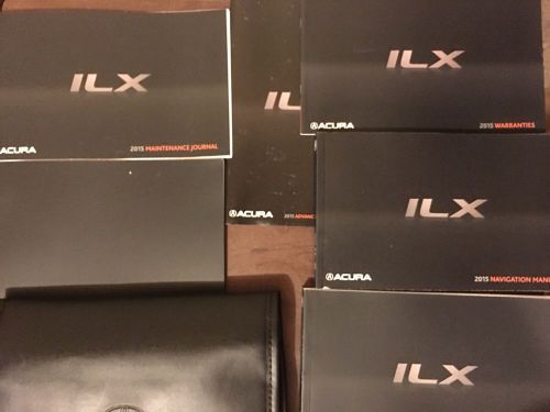 2015 acura ilx  owners manual