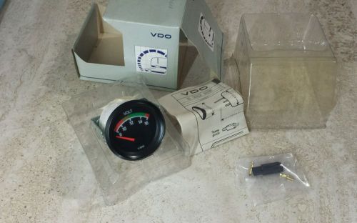 Vdo cockpit voltmeter 52mm gauge 8-16v  332.304/015/001