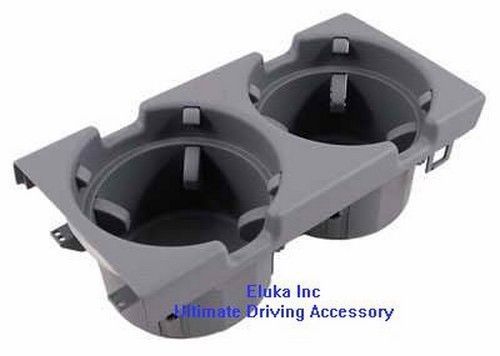 Bmw original cup holder e46 320i 325i 323i 330i m3 gray