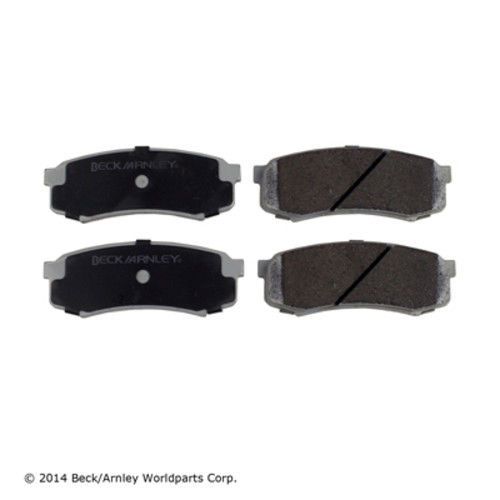 Disc brake pad rear beck/arnley 085-1502