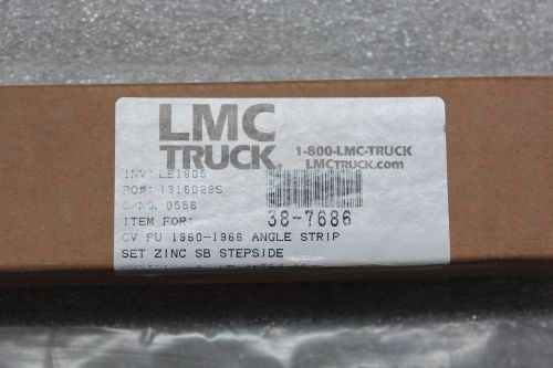 1960-1966 gmc truck stepside short bed angle strip kit lmc