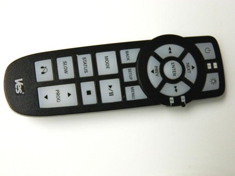 Dodge chrysler jeep ves oem dual channel entertainment dvd remote control