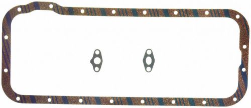 Engine oil pan gasket set fel-pro os 11701 c