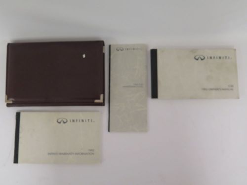 1992 infiniti g20 owners manual book